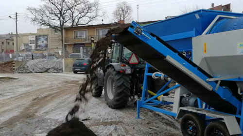 przesiewacz bebnowy drum screen Trommel Bildschirm Siebmaschine mp4 image